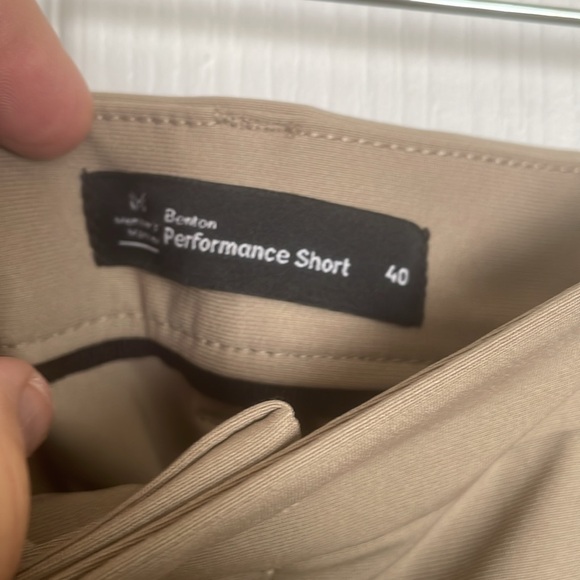NWT - Benton Performance Tan Shorts - Picture 2 of 5